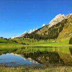 Lac,De,Confin,,La,Clusaz,,Aravis,Mountains,,Haute-savoie